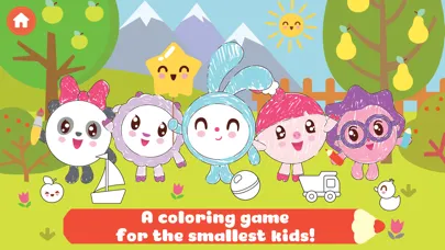 Tangkapan layar BabyRiki: Coloring Kids Games!