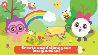 ภาพหน้าจอของ BabyRiki: Coloring Kids Games!