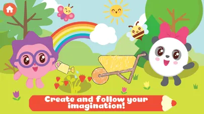 Tangkapan layar BabyRiki: Coloring Kids Games!