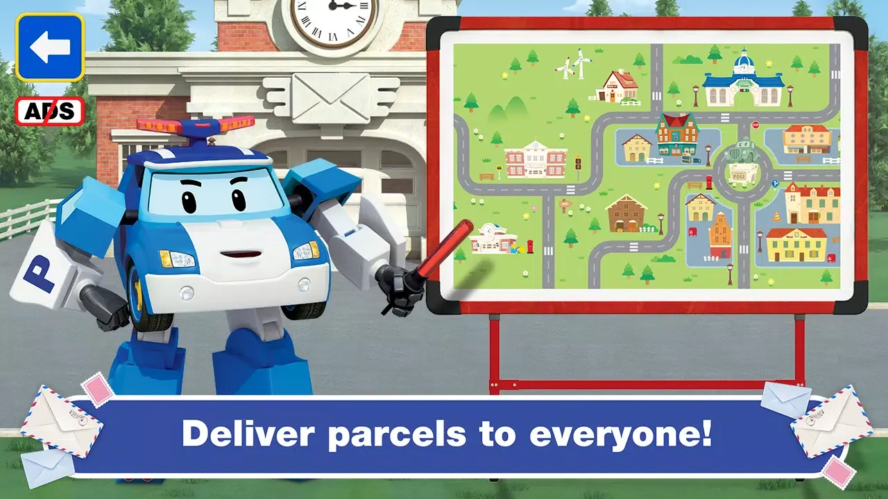Robocar Poli: Postman Games! Screenshots