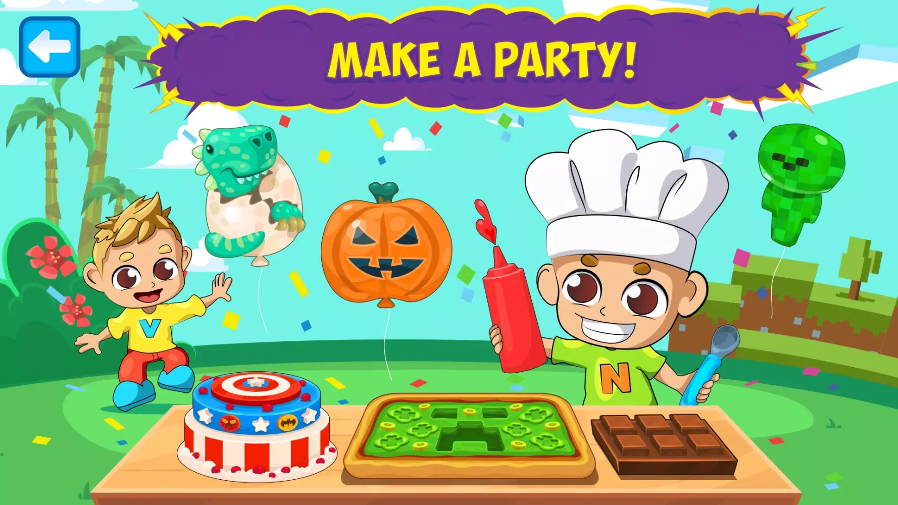 Vlad and Niki: Kids Pizza Game Screenshots
