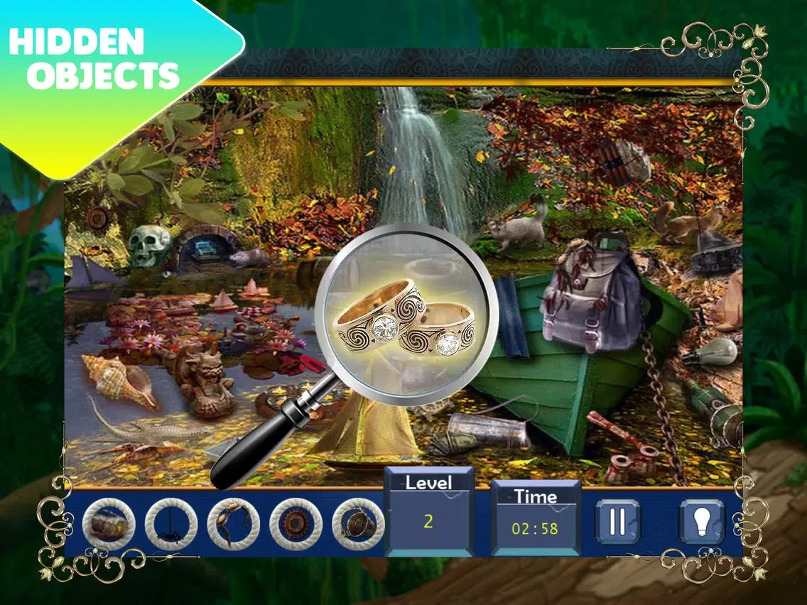 Secrets of the Deep : Monster Heart Hidden Object Games Free Version iPad  Screenshots
