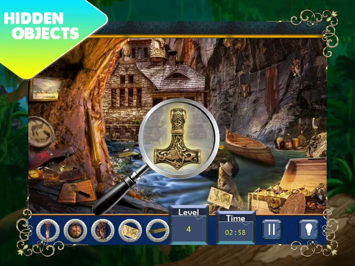 Secrets of the Deep : Monster Heart Hidden Object Games Free Version iPad  Screenshots