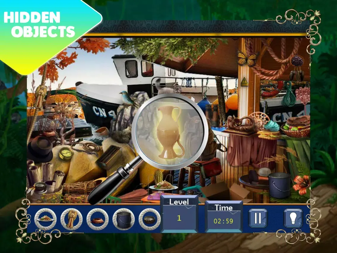 Secrets of the Deep : Monster Heart Hidden Object Games Free Version iPad  Screenshots