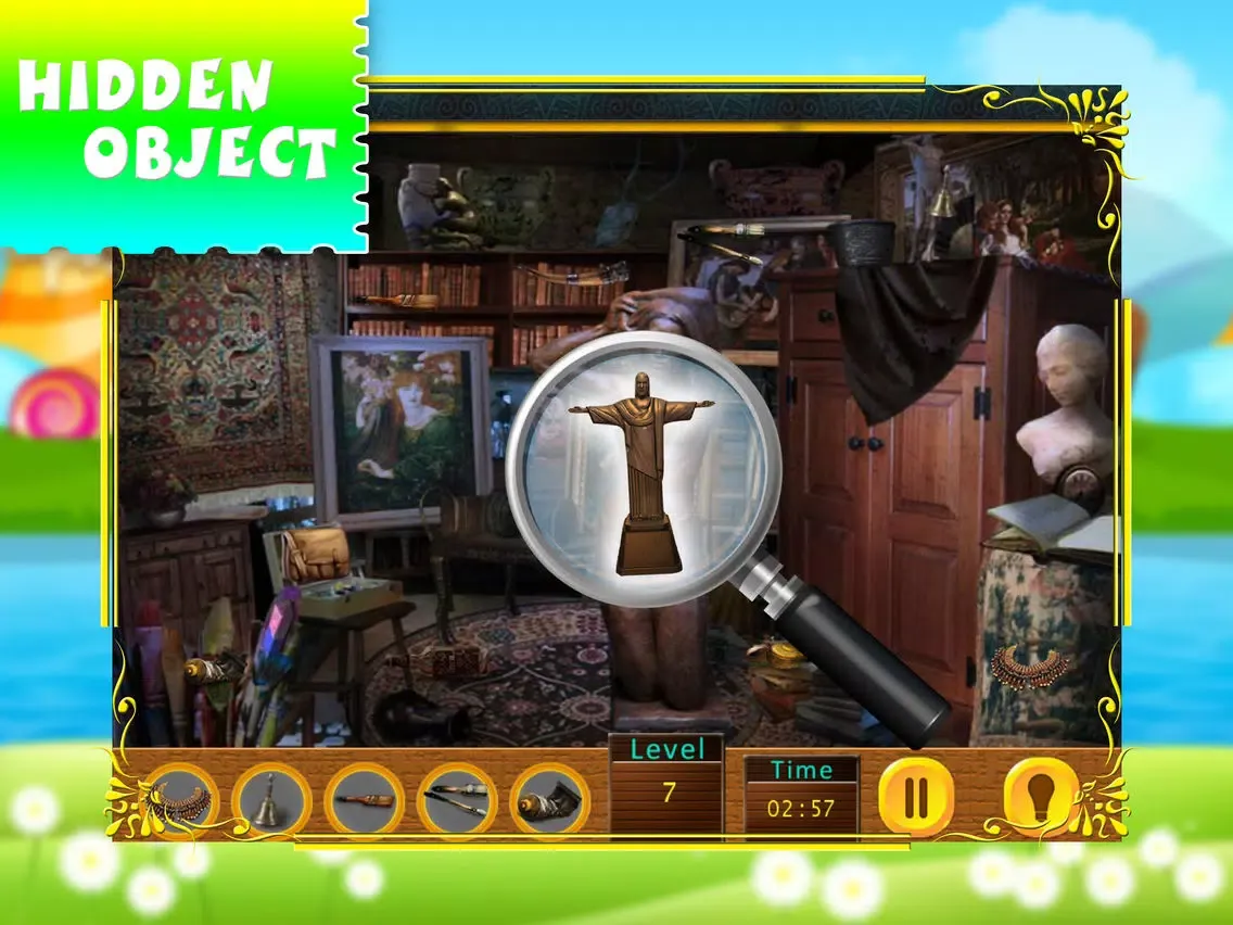 Fantasy Hidden Object Games for Kids : Started To Breathe iPad 應用截圖
