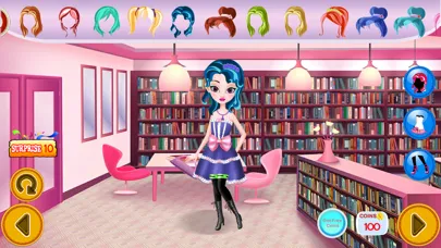 Princess Fashion Library 2 - Makeup, Dressup, Spa应用截图
