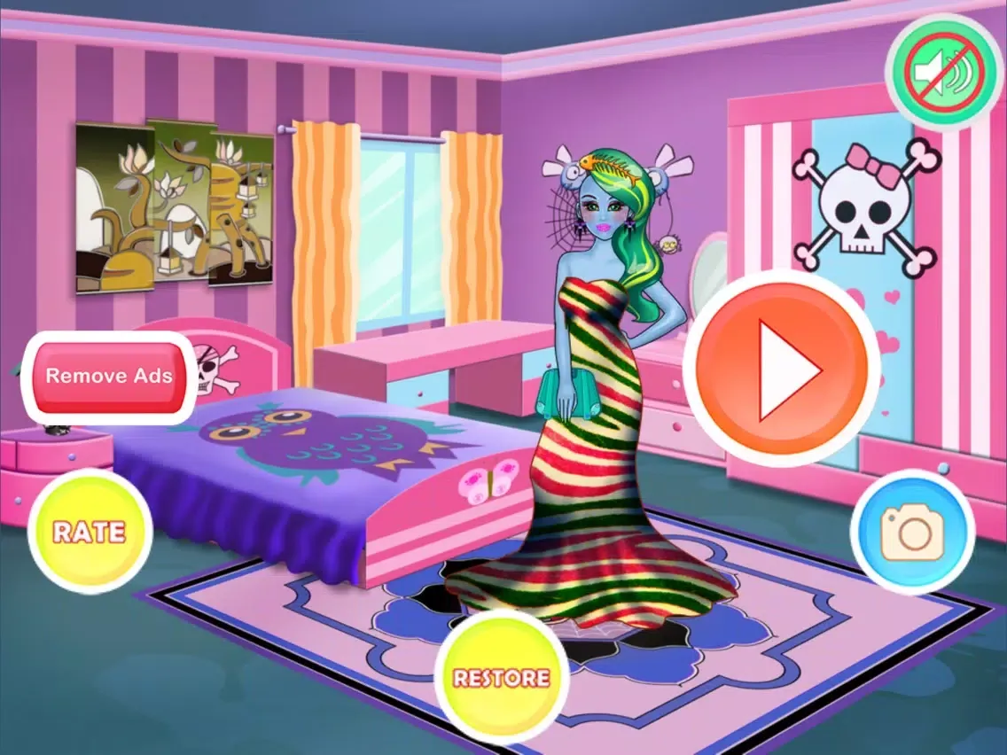 Monster Dress Up Fashion - Unlock all Item iPad  Ekran Görüntüleri