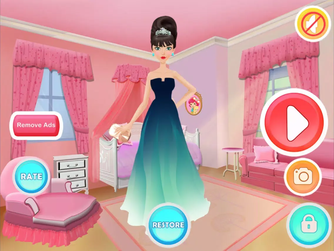 Princess Fashion Dressup Model Amazing iPad  Screenshots