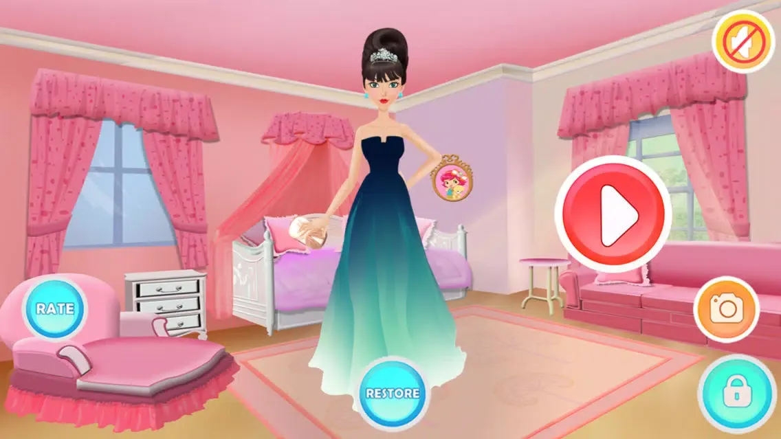 Princess Fashion Dressup Model Amazing Screenshots