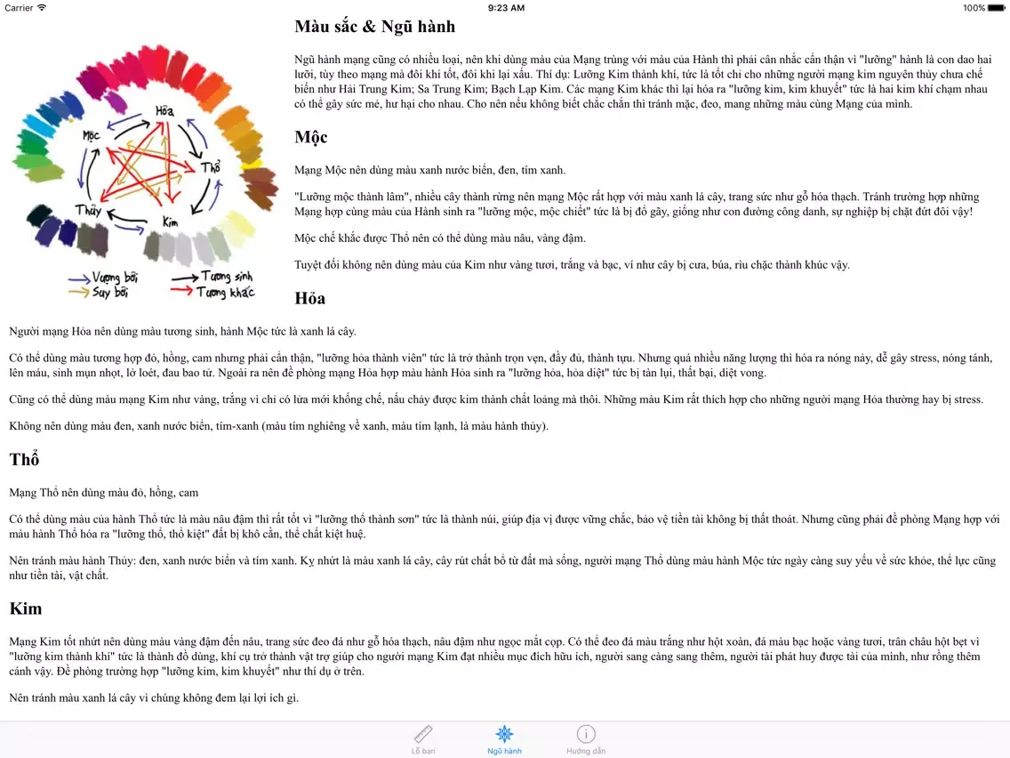 Capturas de pantalla de Thước lỗ ban Pro iPad 