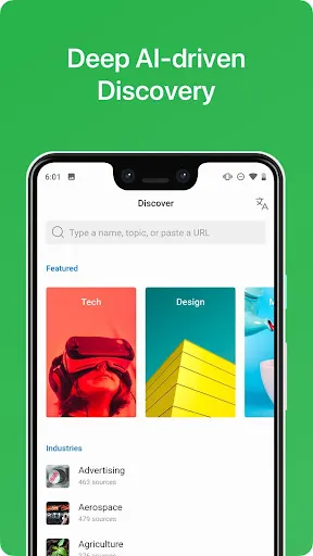 Ảnh chụp màn hình của Feedly - Smarter News Reader
