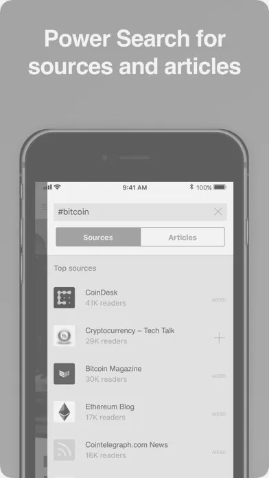 Скриншоты Feedly Classic