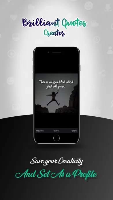 Brilliant Quotes Editor स्क्रीनशॉट