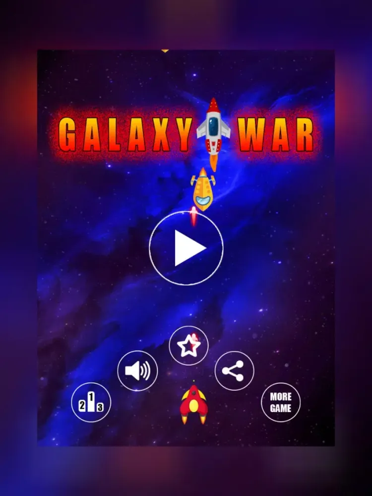 Space fighter - Galaxy Shooter iPad 应用截图