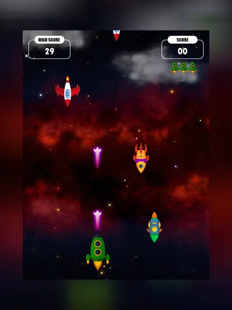 Space fighter - Galaxy Shooter iPad 应用截图