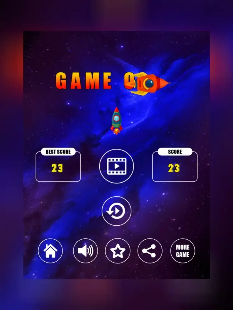 Space fighter - Galaxy Shooter iPad 应用截图