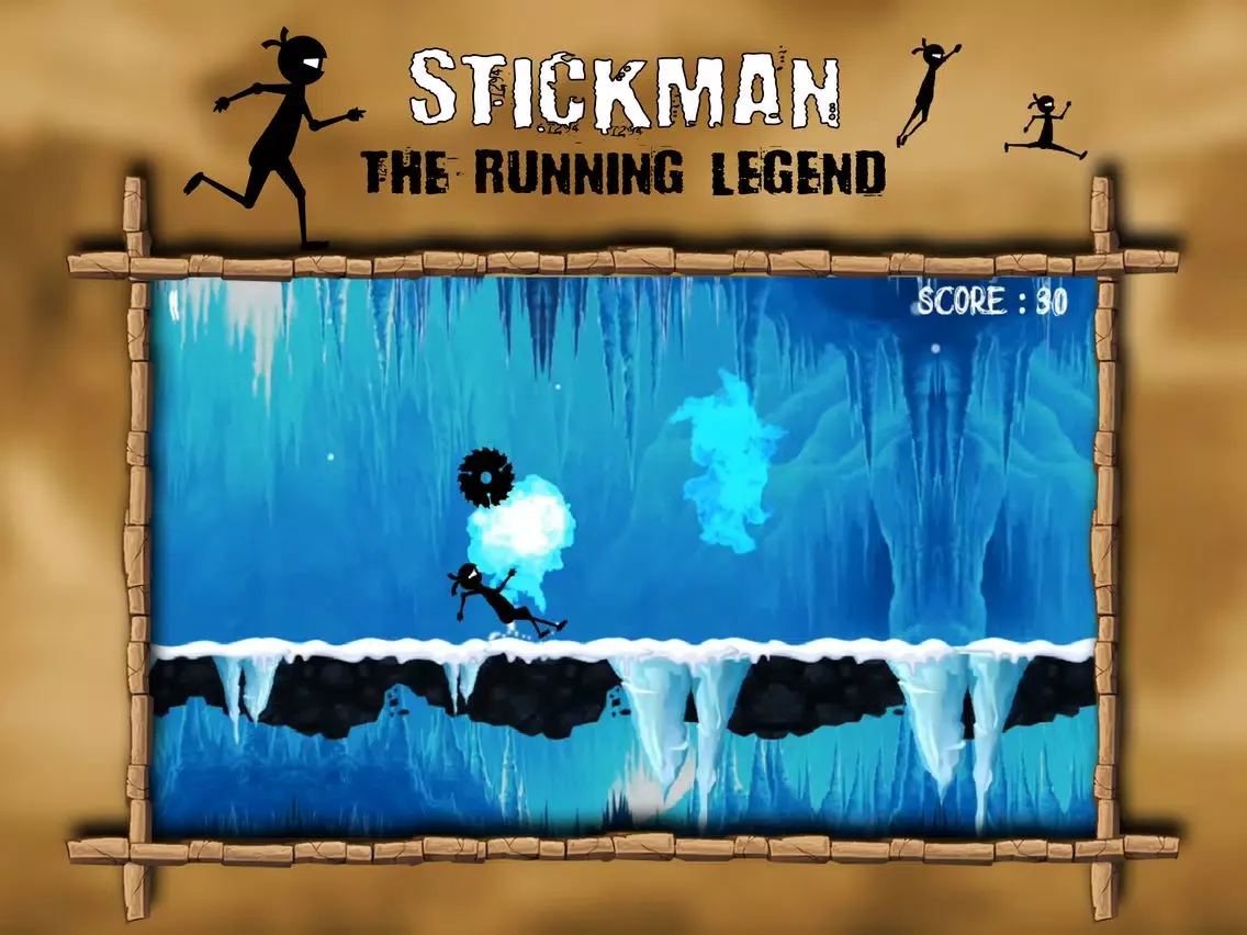 Capturas de tela do StickMan-The Running Legend iPad 