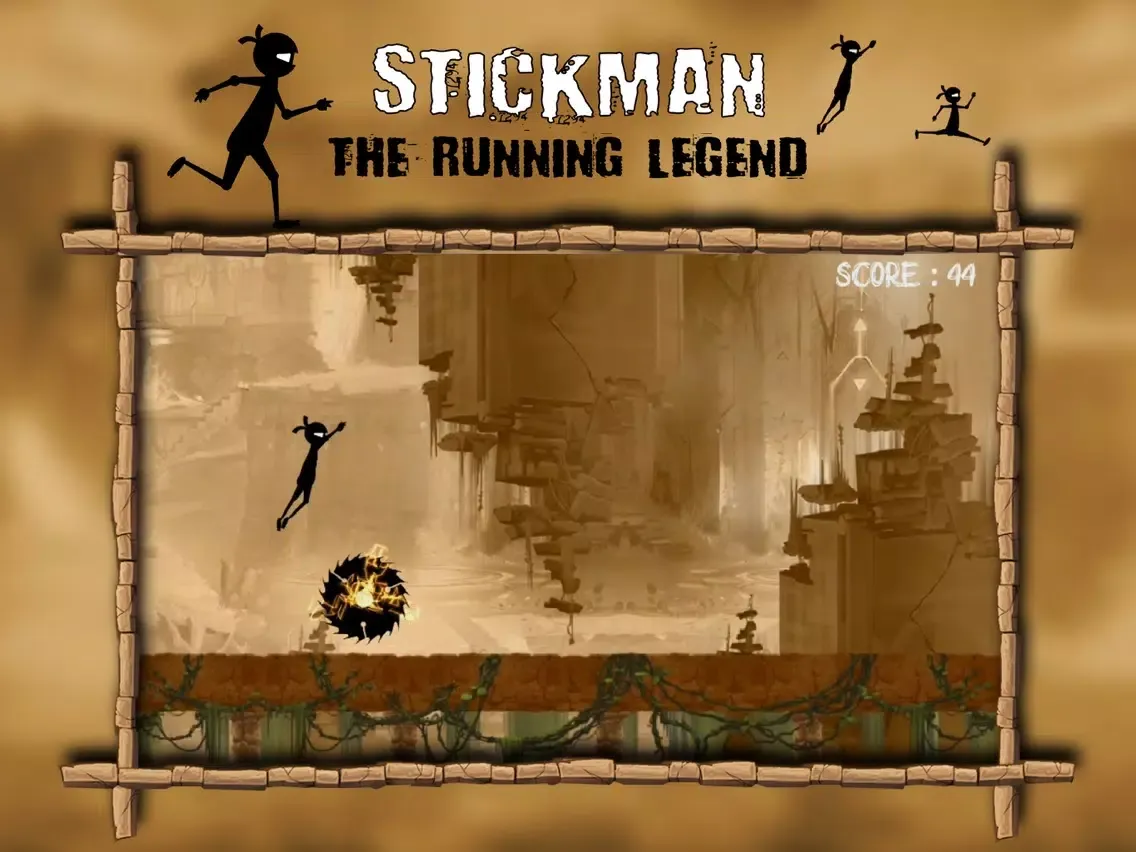 Capturas de tela do StickMan-The Running Legend iPad 