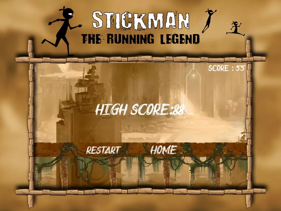 Capturas de tela do StickMan-The Running Legend iPad 