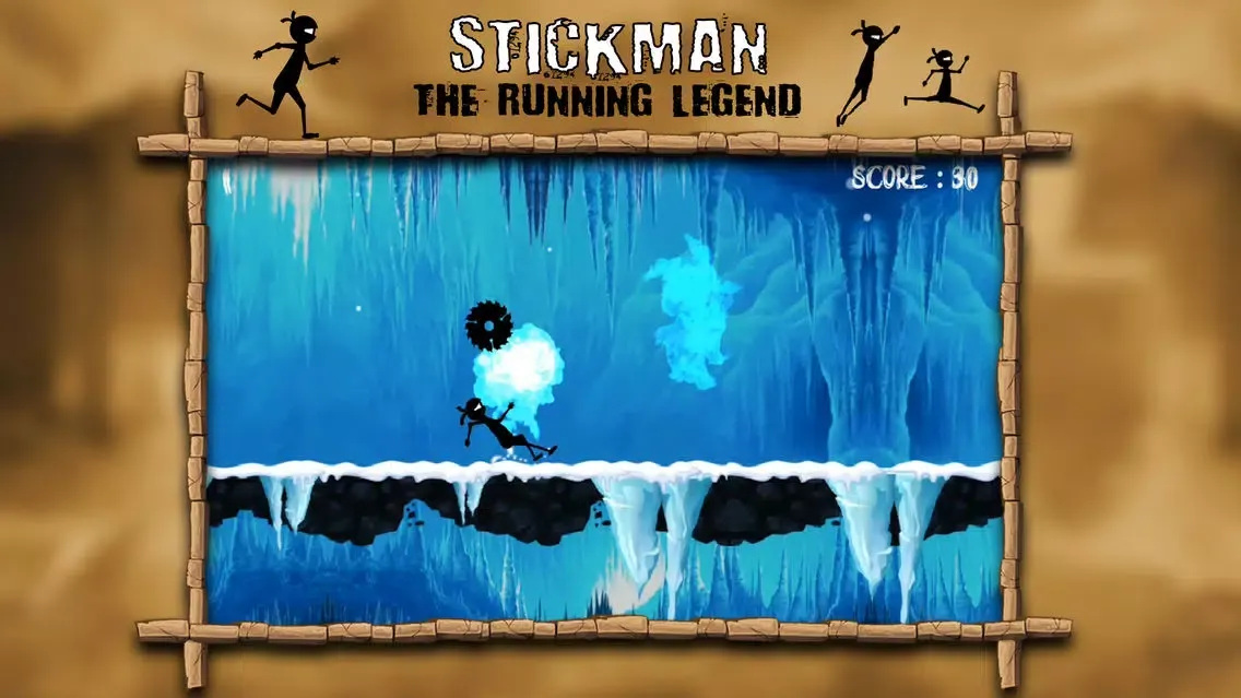 Capturas de tela do StickMan-The Running Legend