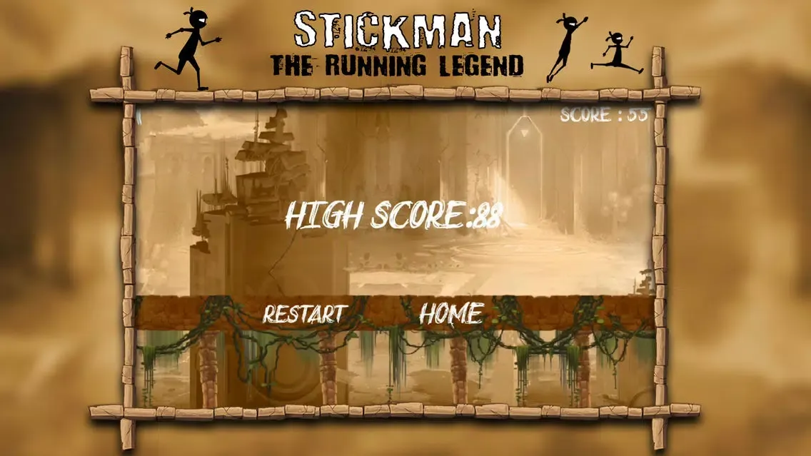 Capturas de tela do StickMan-The Running Legend
