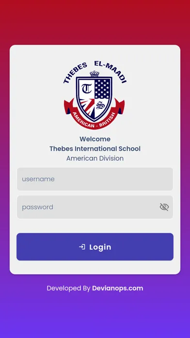 Thebes International School A স্ক্রিনশট