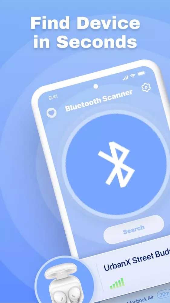 Capturas de tela do Bluetooth Scanner