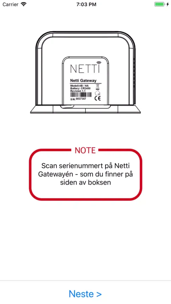 Screenshot di Netti