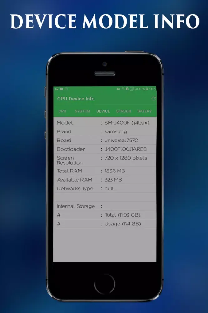 صور CPU DEVICE INFO