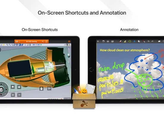 ภาพหน้าจอของ Splashtop Personal iPad 