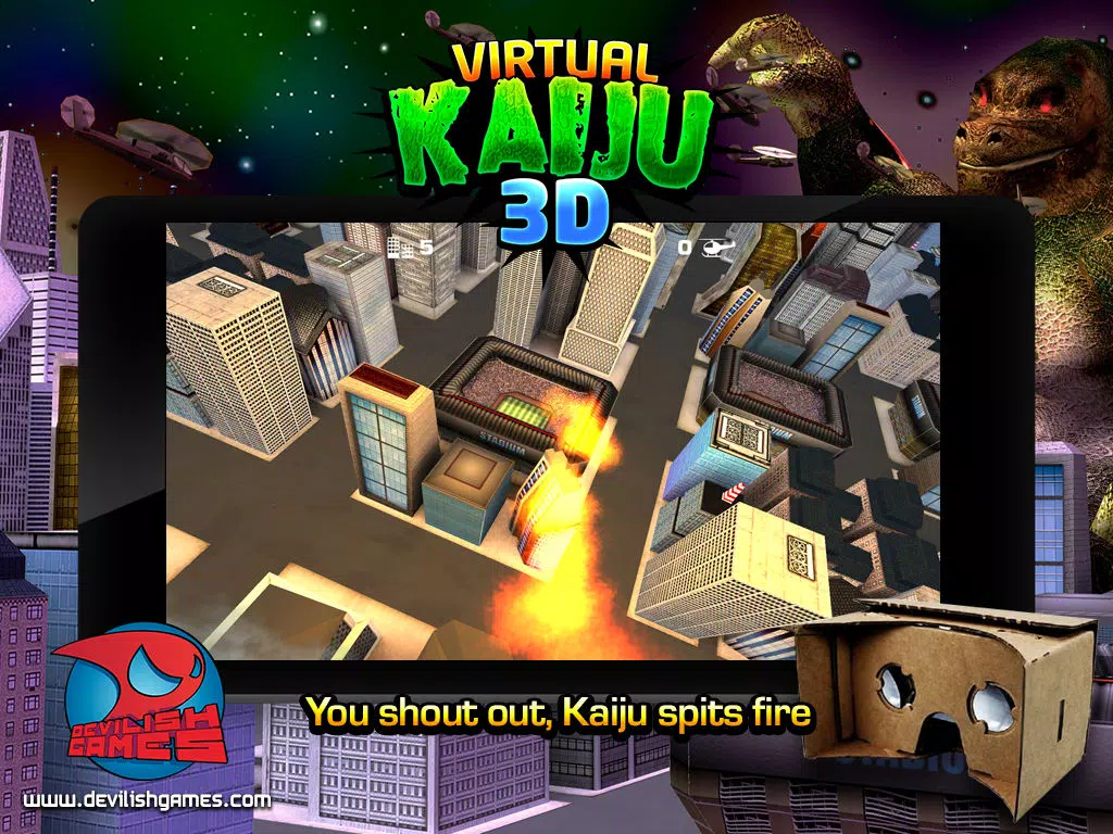 Virtual Kaiju 3D iPad  स्क्रीनशॉट