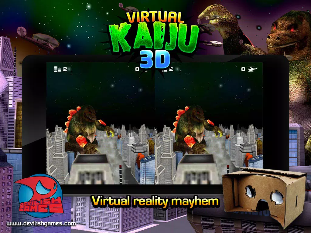 Virtual Kaiju 3D iPad  स्क्रीनशॉट