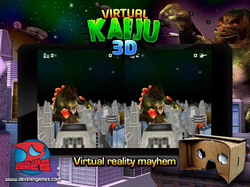 صور Virtual Kaiju 3D iPad 