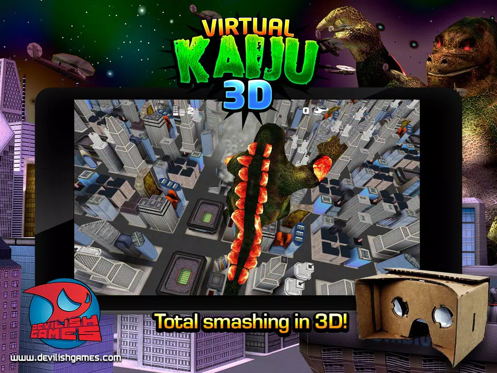 Virtual Kaiju 3D iPad  स्क्रीनशॉट