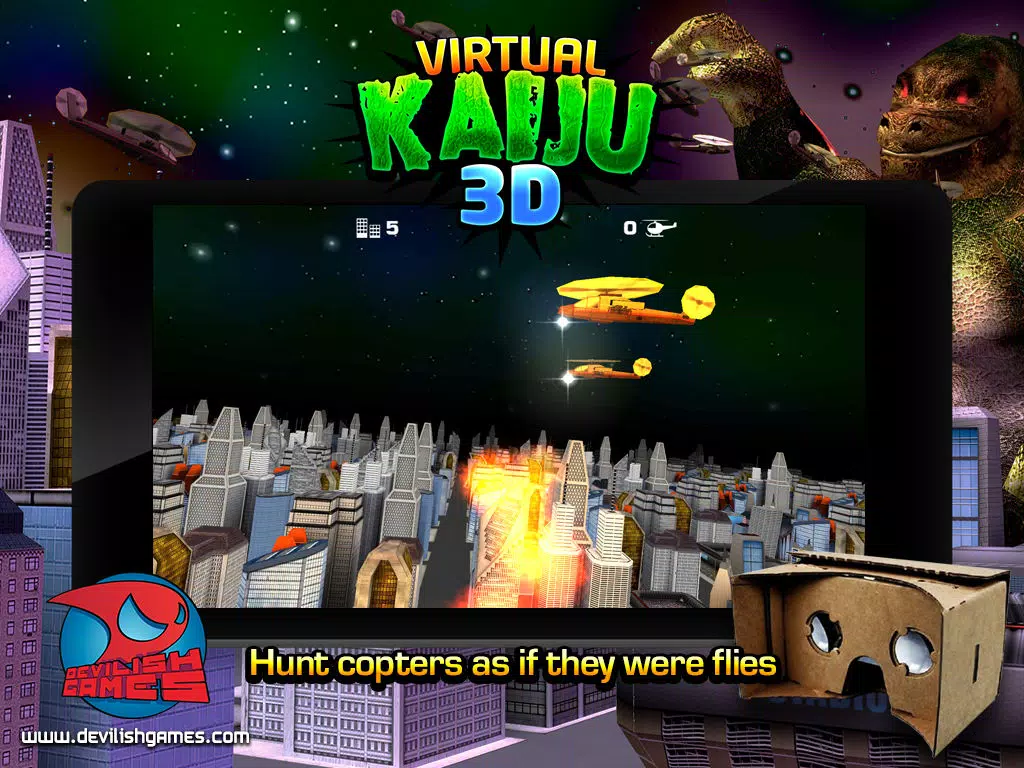 Virtual Kaiju 3D iPad  स्क्रीनशॉट