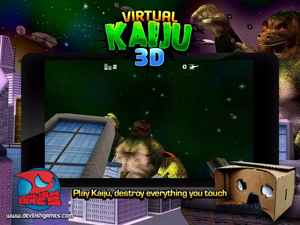 صور Virtual Kaiju 3D iPad 