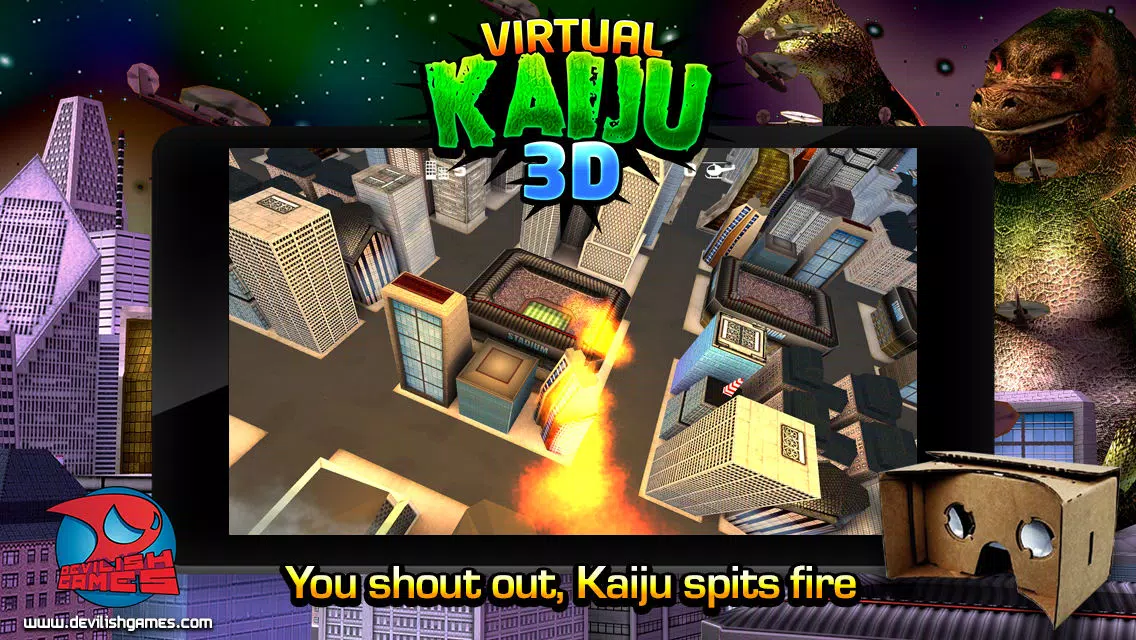 Virtual Kaiju 3D स्क्रीनशॉट
