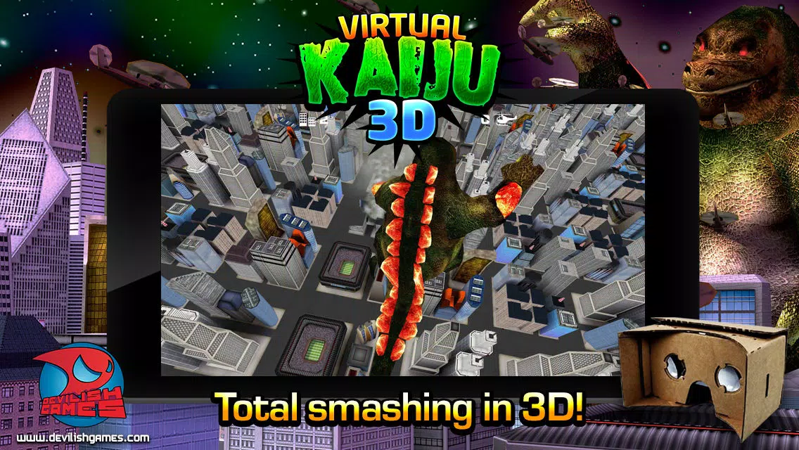 Virtual Kaiju 3D स्क्रीनशॉट