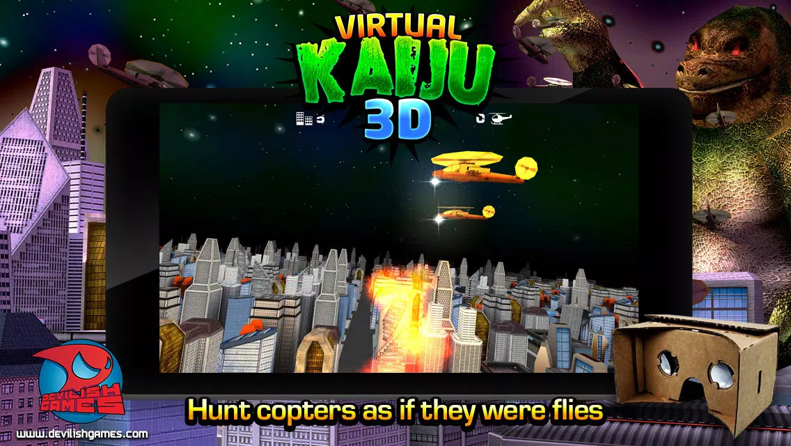 Virtual Kaiju 3D स्क्रीनशॉट