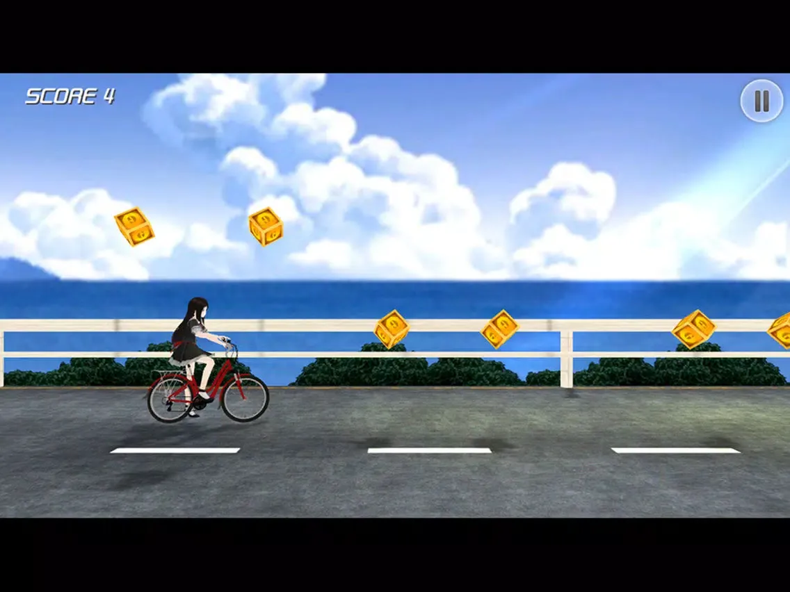 Ảnh chụp màn hình của Running Girl-Seaside iPad 