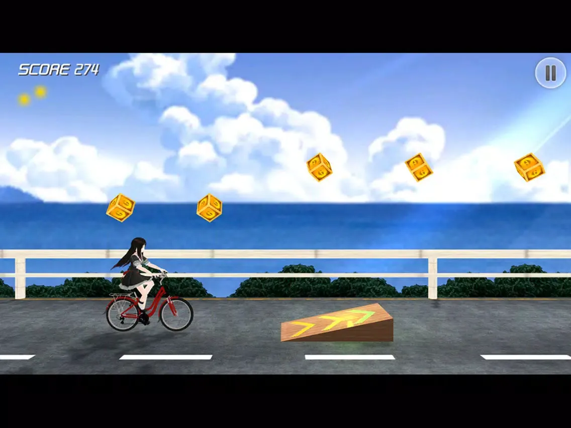 Ảnh chụp màn hình của Running Girl-Seaside iPad 