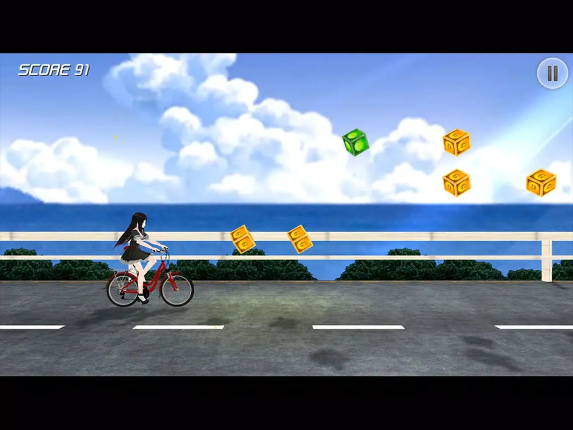 Ảnh chụp màn hình của Running Girl-Seaside iPad 