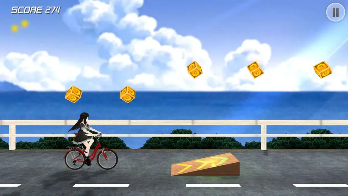Ảnh chụp màn hình của Running Girl-Seaside
