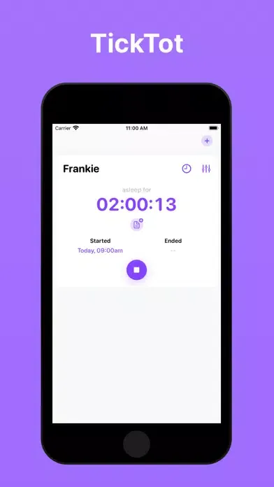 TickTot: Child Sleep Timer スクリーンショット