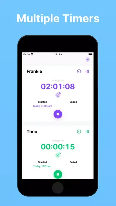 TickTot: Child Sleep Timer スクリーンショット