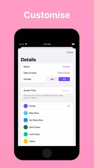 TickTot: Child Sleep Timer スクリーンショット
