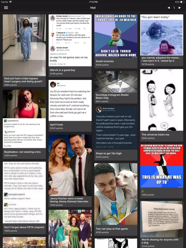 صور imgapp for imgur iPad 