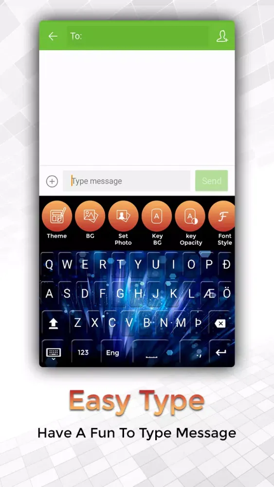 Easy Typing Icelandic Keyboard应用截图