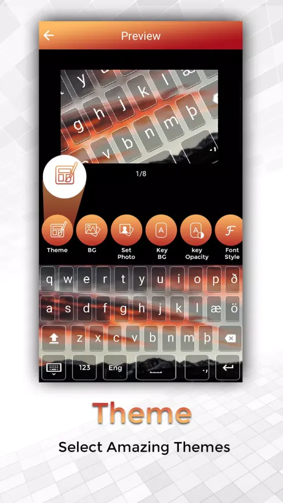 Easy Typing Icelandic Keyboard应用截图