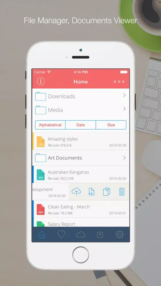 Ảnh chụp màn hình của Cloud Hub - File Manager, Document Reader, Browser
